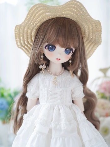 BJD Wig High Temperature Long Hair for SD Size Ball Jointed Doll