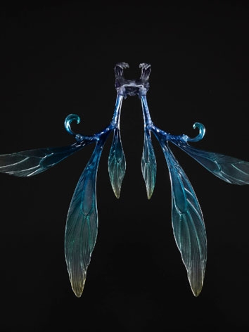 BJD Bone Butterfly-Crystal Wings for MSD Size Ball-jointed Doll