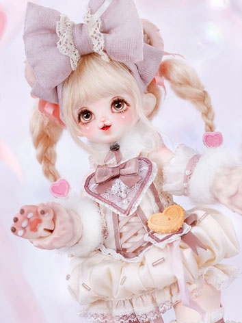 BJD Doll Fullset Love Cookie Bear Kiki 26cm Ball-jointed Doll