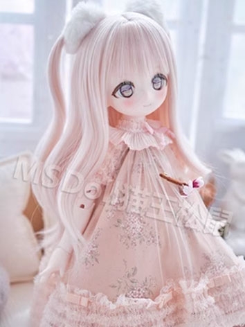BJD Doll Wig Curly Long Hair for SD MSD Size Ball Jointed Doll