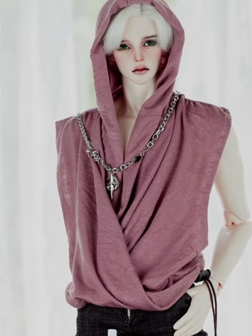 BJD Clothes Hoodie Sleeveless T-shirt for HID ID75 68cm SD MSD Ball-jointed Doll