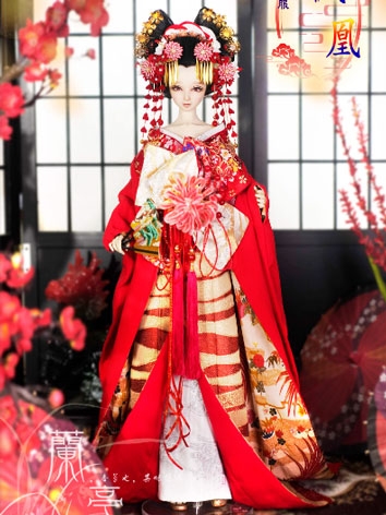 BJD Clothes Kimono for 70cm/SD/MSD Ball-jointed Doll