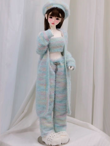 BJD Clothes Knit Sweater Suit for MSD Ball-jointed Doll