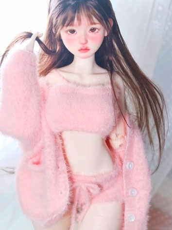 BJD Clothes Knit Top Shorts Suit for MSD SD Ball-jointed Doll