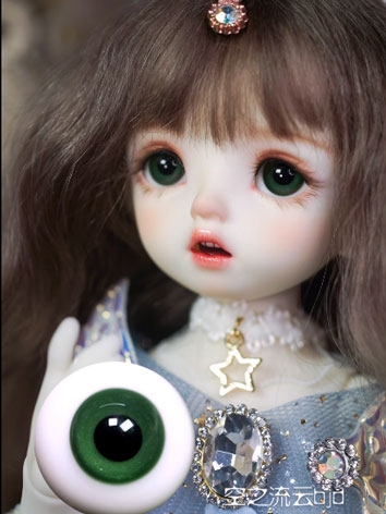 BJD Glass Dark Green Eyes 6mm 8mm 10mm 12mm 14mm Eyeballs for Ball-jointed Doll