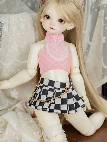 BJD Clothes Pink Dot Top for MSD SD  Ball-jointed Doll