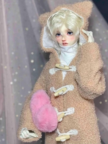 BJD Clothes Fur Coat for MSD SD 70cm Ball-jointed Doll