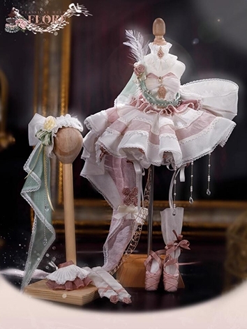 BJD Clothes Flore Outfit for MSD Size Ball-jointed Doll