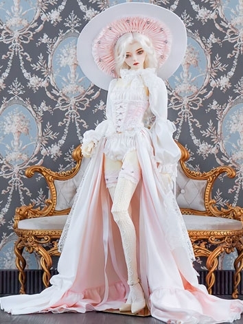 BJD Clothes Court Style Dress Suit for MSD SD POPO68 70cm ID75 Ball-jointed Doll