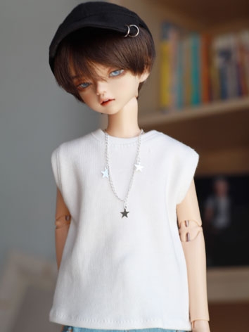 BJD Clothes Simple Sleeveless Vest for MSD Size Ball-joint Doll