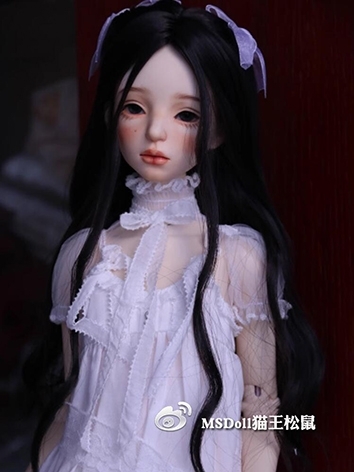 BJD Doll Wig Centre Parting Long Hair for SD Size Ball Jointed Doll