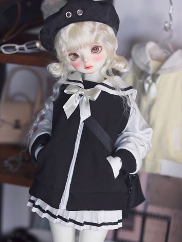 BJD Clothes Sailor Uniform Suits for MSD Ball-jointed Doll