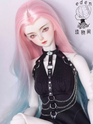 BJD Wig Color Changing Beauty Tip Long Hair for SD Size Ball-jointed Doll