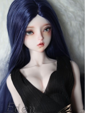 BJD Wig Centre Parting Milk Hair for SD MSD YOSD Size Ball-jointed Doll