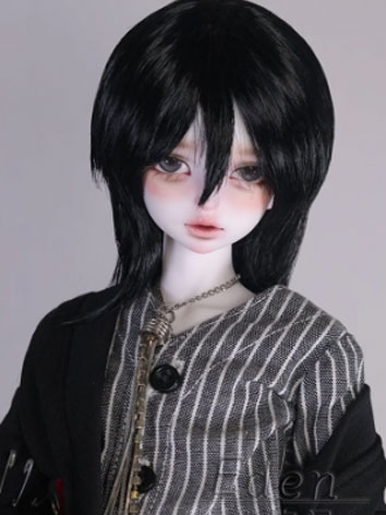 BJD Wig Daily Wolf Tail Hair for SD MSD YOSD Size Ball-jointed Doll