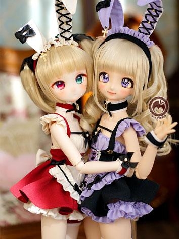 BJD Clothes Cute Dress Uniform for MSD/MDD Size Ball-jointed Doll