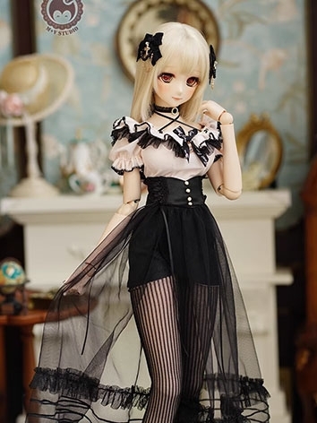 BJD Clothes Gothic Dress Suits for SDGR/AS58/62/DD Size Ball-jointed Doll