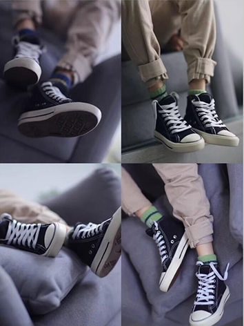 BJD Doll Shoes Canvas Shoes for 70cm 73cm 75cm Size Ball Jointed Doll