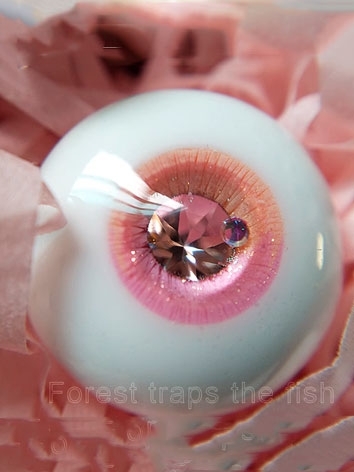 BJD Plaster Eyes [Peach] 12mm 14mm 16mm 18mm Eyeballs for Ball-jointed Doll