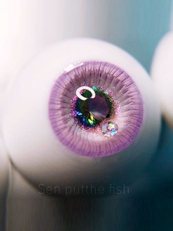 BJD Plaster Eyes [Grape Candy] 12mm 14mm 16mm Eyeballs for Ball-jointed Doll