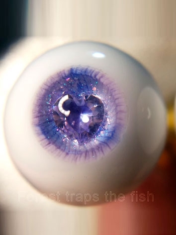 BJD Plaster Eyes [Little Heart] 14mm 16mm Eyeballs for Ball-jointed Doll