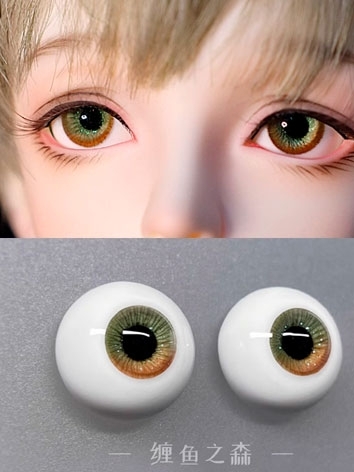 BJD Plaster Eyes [Qing Mu] 12mm 14mm 16mm 18mm Eyeballs for Ball-jointed Doll