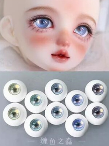 BJD Plaster Eyes [Sea Glass SP] 12mm 14mm 16mm 18mm Eyeballs for Ball-jointed Doll