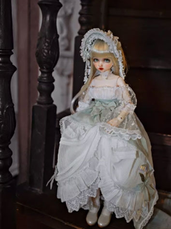 BJD Clothes Retro Dress Suits <Lily of the Valley>for YOSD/SD/MSD Size Ball-jointed Doll