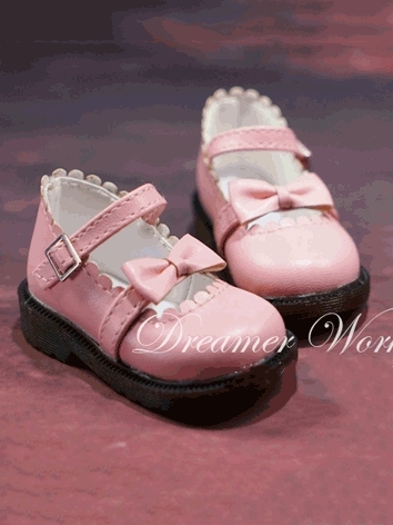 BJD Shoes Cute Pupil Leather Shoes MSD YOSD Ball-jointed Doll