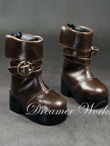 BJD Shoes Retro Boots Shoes MSD SD Ball-jointed Doll