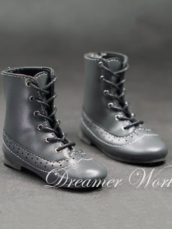BJD Shoes Lace-up Retro Martin Boots MSD YOSD Ball-jointed Doll