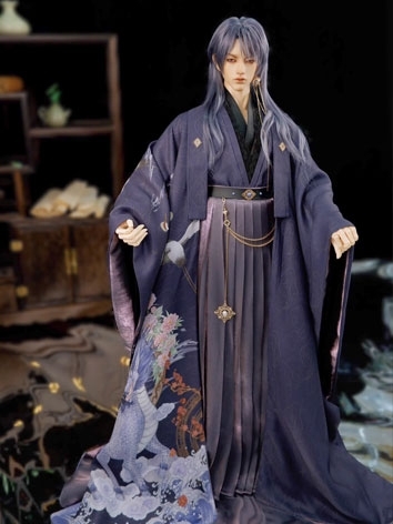 BJD 《Zi Qiong》Ancient Stlyle Clothes for 68cm/70/cm/75cm Size Ball Jointed Doll