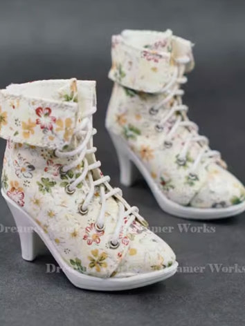 BJD Shoes Flora Point Toe High Heel Shoes for SD Ball-jointed Doll