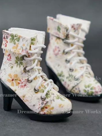 BJD Shoes Flora Point Toe High Heel Shoes for MSD Ball-jointed Doll