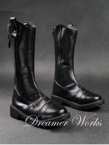 BJD Shoes Gothic Boots Shoes for MSD 70cm Ball-jointed Doll