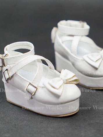 BJD Shoes Lolita Thick Sole Shoes for MSD Ball-jointed Doll