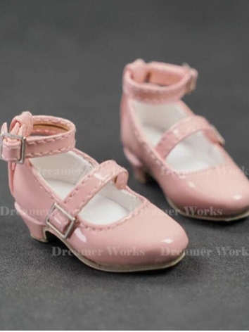 BJD Shoes Lolita Point Toe Shoes for MSD YOSD Ball-jointed Doll