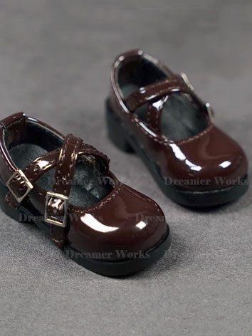 BJD Shoes Daily Pupil Leather Shoes for MSD SD Ball-jointed Doll
