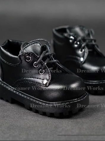 BJD Shoes Pupil Leather Shoes for MSD SD ID75 Ball-jointed Doll