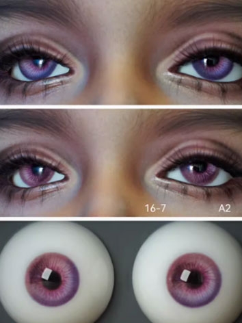 BJD Resin Eyes A2 10mm 12mm 14mm 16mm 18mm Eyeballs for Ball-jointed Doll