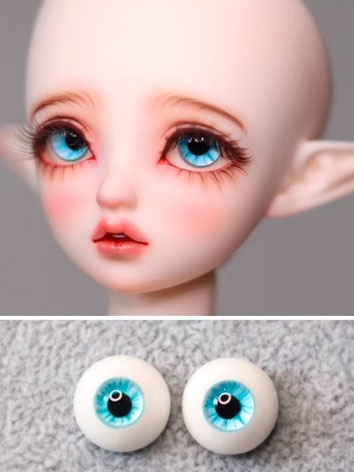 BJD Plaster Eyes (Qing Meng) 8mm 10mm 12mm 14mm 16mm 18mm 20mm Eyeballs for Ball-jointed Doll