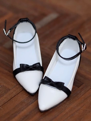 BJD Doll Shoes Point Toe Simple High Heel Shoes for SD Size Ball Jointed Doll