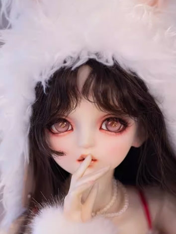 BJD Moon Rabbit Head for AS58/60/62cm Ball-jointed doll