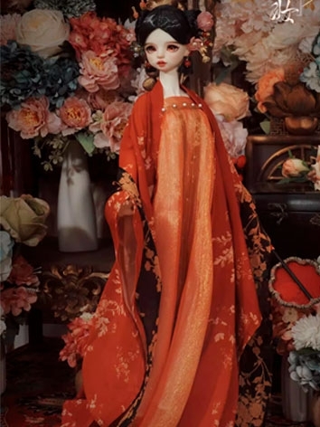 BJD Clothes Ancient Style Dress Suits for SD MSD Size Ball-jointed Doll