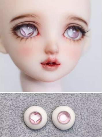 BJD Plaster Eyes (Bai Lu) 8mm 10mm 12mm 14mm 16mm 18mm 20mm Eyeballs for Ball-jointed Doll