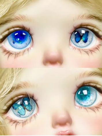 BJD Plaster Eyes (You Meng Die) 12mm 14mm 16mm 18mm Eyeballs for Ball-jointed Doll