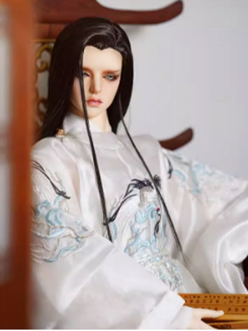 BJD Wig Long Beauty Tip Hair for SD Size Ball-jointed Doll