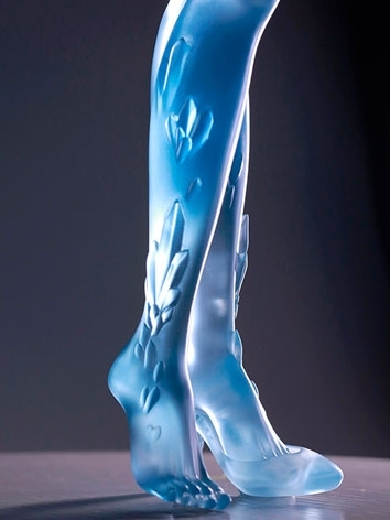 BJD Leg Crystal High Heel Leg for MSD Ball Jointed Doll