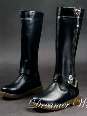 BJD Shoes Black Long Boots ...