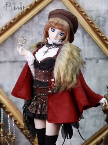 BJD Doll Clothes Steam Punk Time Keeper II Dress Suit Fit for DD SD Size Ball-jointed Doll